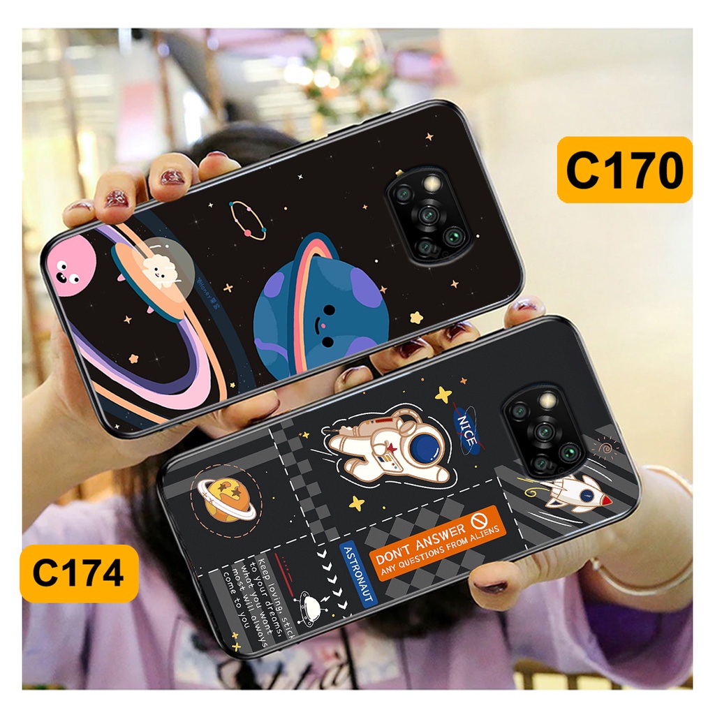 Ốp Xiaomi Poco X3 / Poco X3 Pro in hình astronaut, phi hành gia vũ trụ hottrend, độc đáo, cá tính.