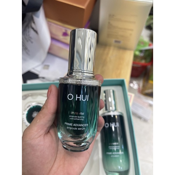 Bộ Ohui Dưỡng Trắng Da Chống Lão Hóa Cải Thiện Nếp Nhăn OHUI Prime Advancer