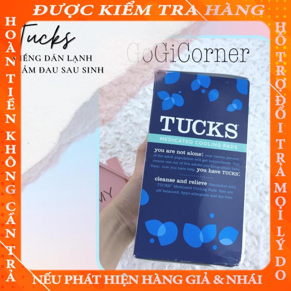 MIẾNG DÁN LẠNH GIẢM ĐAU SAU SINH TUCKS PAD - BÁN TÁCH LẺ dinhmoi