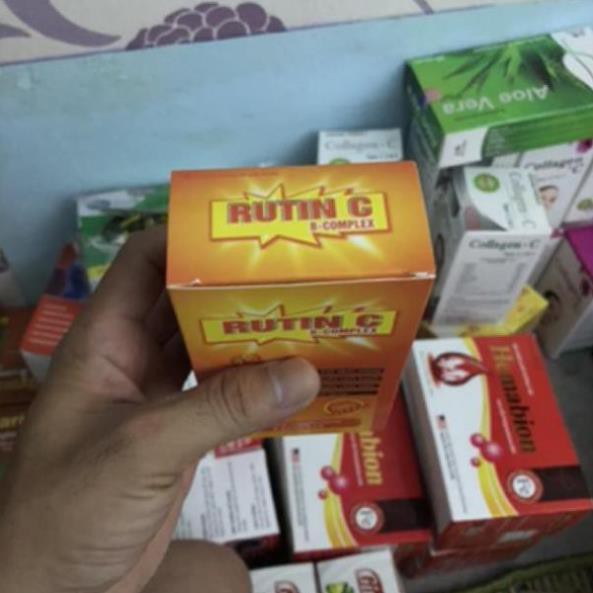 Rutin C B-complex - Hỗ trợ điều trị viêm loét miệng hộp 30 viên