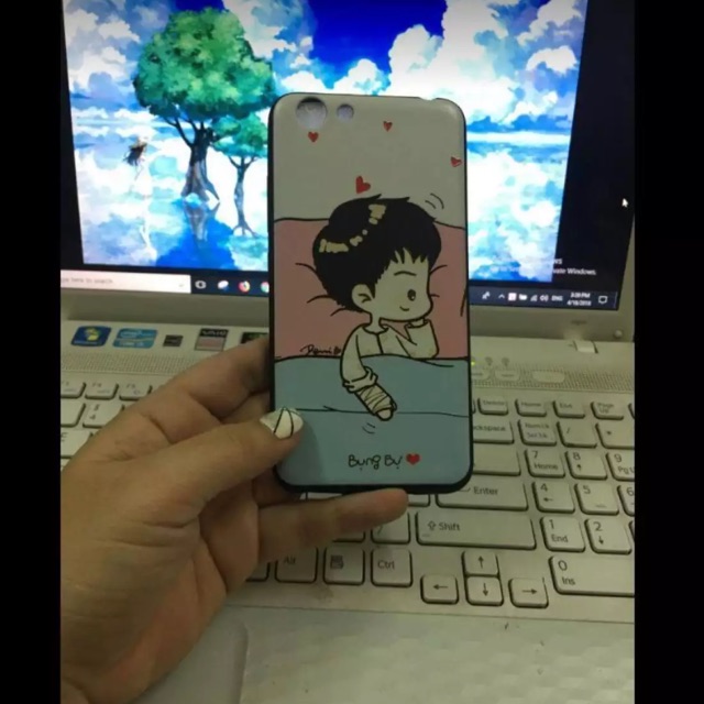 Ốp lưng thời trang in hình cho vivo Y53