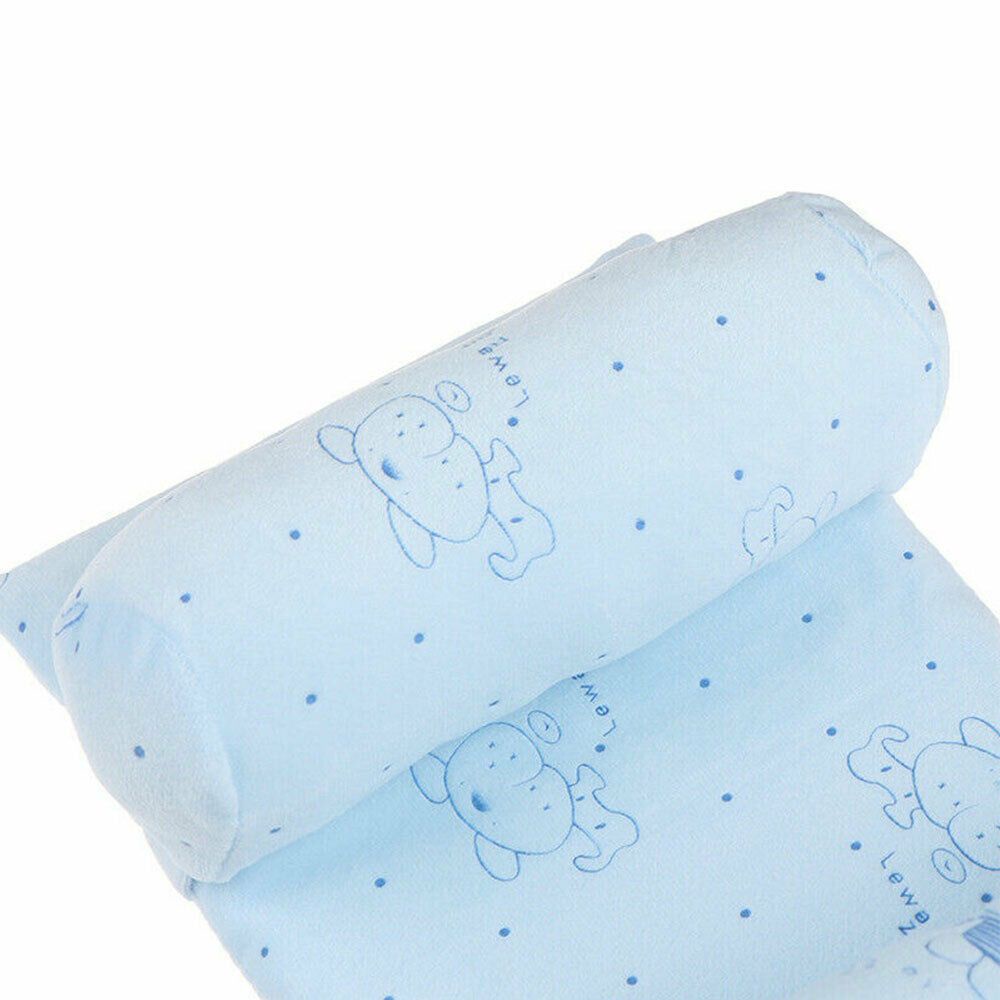 Gối ngủ cố định đầu chống lăn phẳng mềm mại nhiều màu tùy chỉnh cho trẻ sơ sinh
