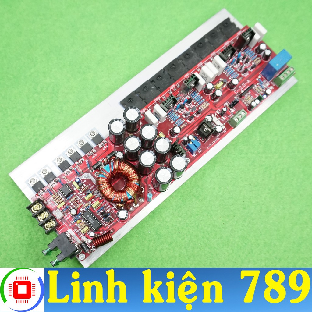 Mạch công suất 12V 8 sò C5200 A1943