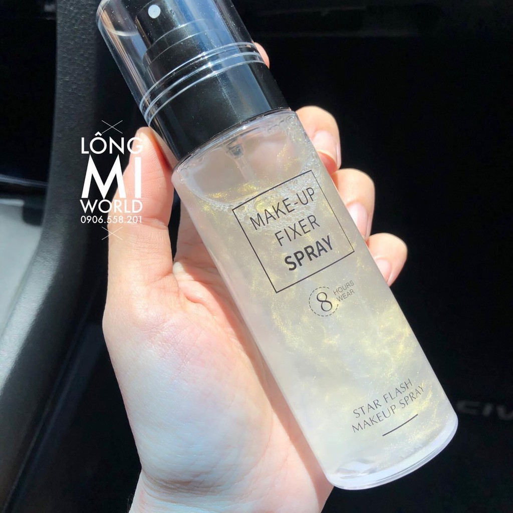 XỊT KHOÁ NỀN & BẮT SÁNG CĂNG BÓNG LỚP MAKEUP SUỐT 8 TIẾNG SPRAY 100ml | BigBuy360 - bigbuy360.vn