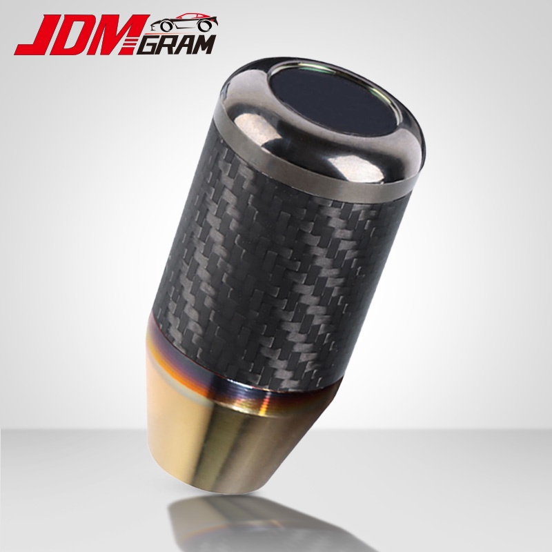 Núm Gạt Chuyển Số Xe Hơi Tự Động thủ công 80mm Bằng Sợi Carbon Tay nắm cần gạt số ô tô Đầu cần số Ô Tô Núm gạt cần số xe hơi trang trí phụ kiện nội thất ô tô