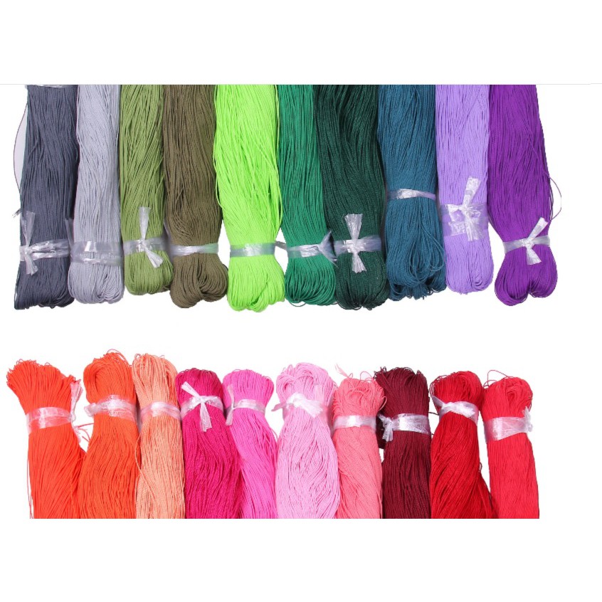 10m dây sáp wax đài loan 1mm đan vòng không thấm nước