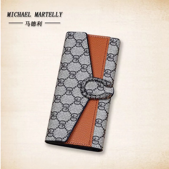 Ví bóp dài, ví bóp cầm tay nữ nắp đầu rồng GD VD19 | BigBuy360 - bigbuy360.vn