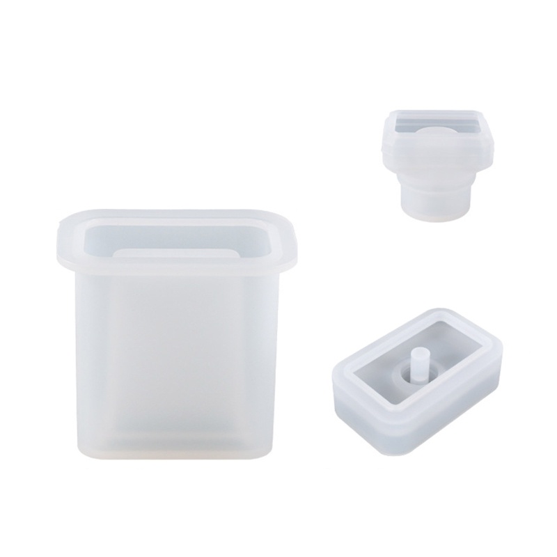 Khuôn Silicone Làm Đồ Trang Sức Hình Chai Nước 3D DIY
