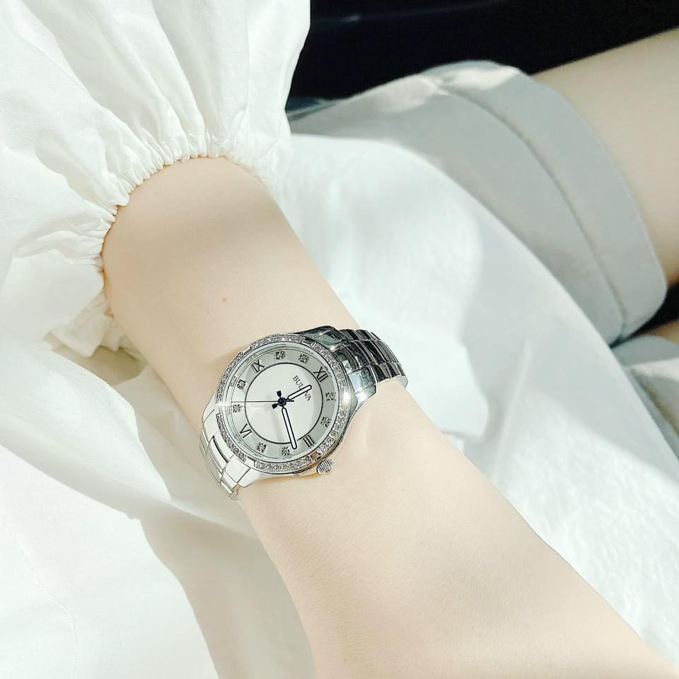 Đồng Hồ nữ Bulova Classic Quartz Crystal 96L265