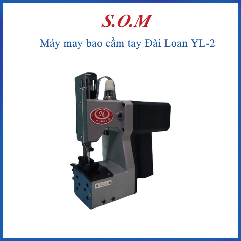 Máy may bao cầm tay YL-2 Đài Loan Máy siêu bền thiết kế nhỏ gọn May được các loại bao