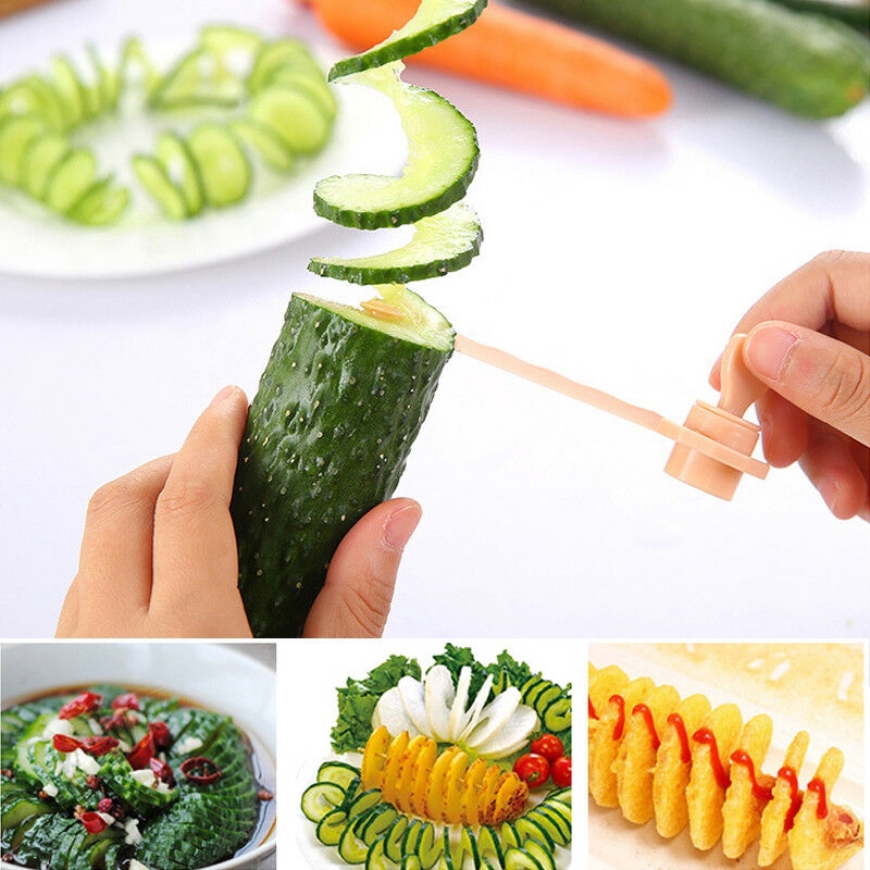 Dụng Cụ Cắt Rau Củ Quả Hình Xoắn Ốc Tiện Lợi