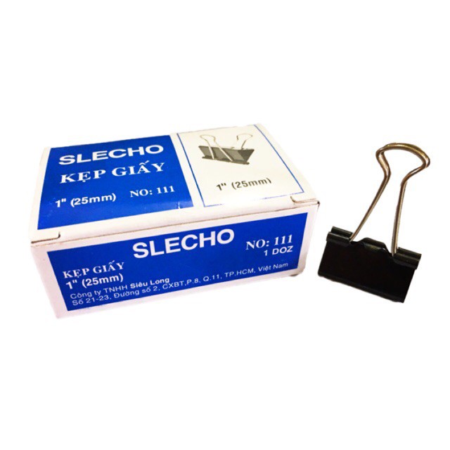 Kẹp giấy Slecho 25mm