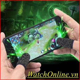 Bộ 2 Bao Ngón Tay Dệt Kim Chuyên Dụng Chơi Game Mobile Chống Mồ Hôi