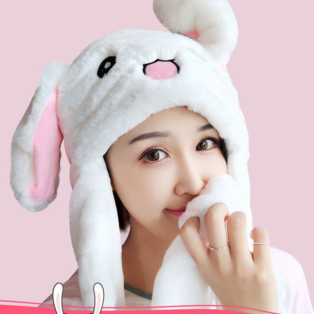MXGOODS Mũ Tai Thỏ Dễ Thương Phong Cách Hàn Quốc