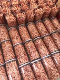 Mực xé hấp nước dừa
