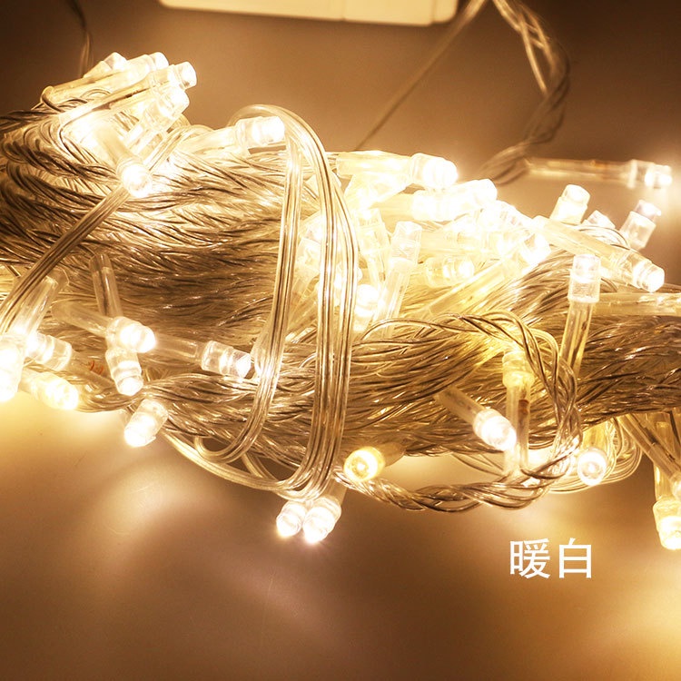 Dây Đèn Led 8 Chế Độ Chống Nước Trang Trí Cây Thông Noel