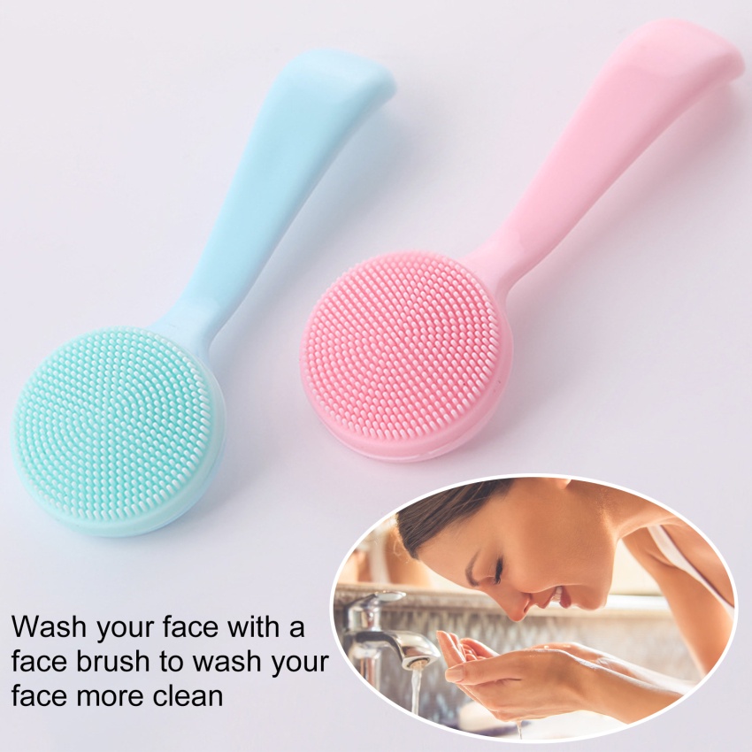 Cọ Rửa Mặt Tẩy Tế Bào Chết Làm Sạch Mụn Đầu Đen Thân Thiện Với Da