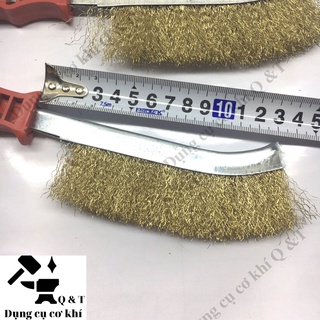 Bàn chải sắt đánh rỉ , Chổi sắt cán đỏ cầm tay