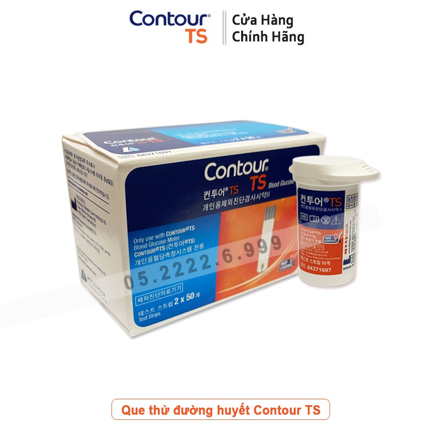 Que thử đường huyết Bayer Contour TS