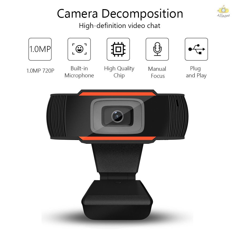 Webcam 720p Có Mic Cho Game Thủ