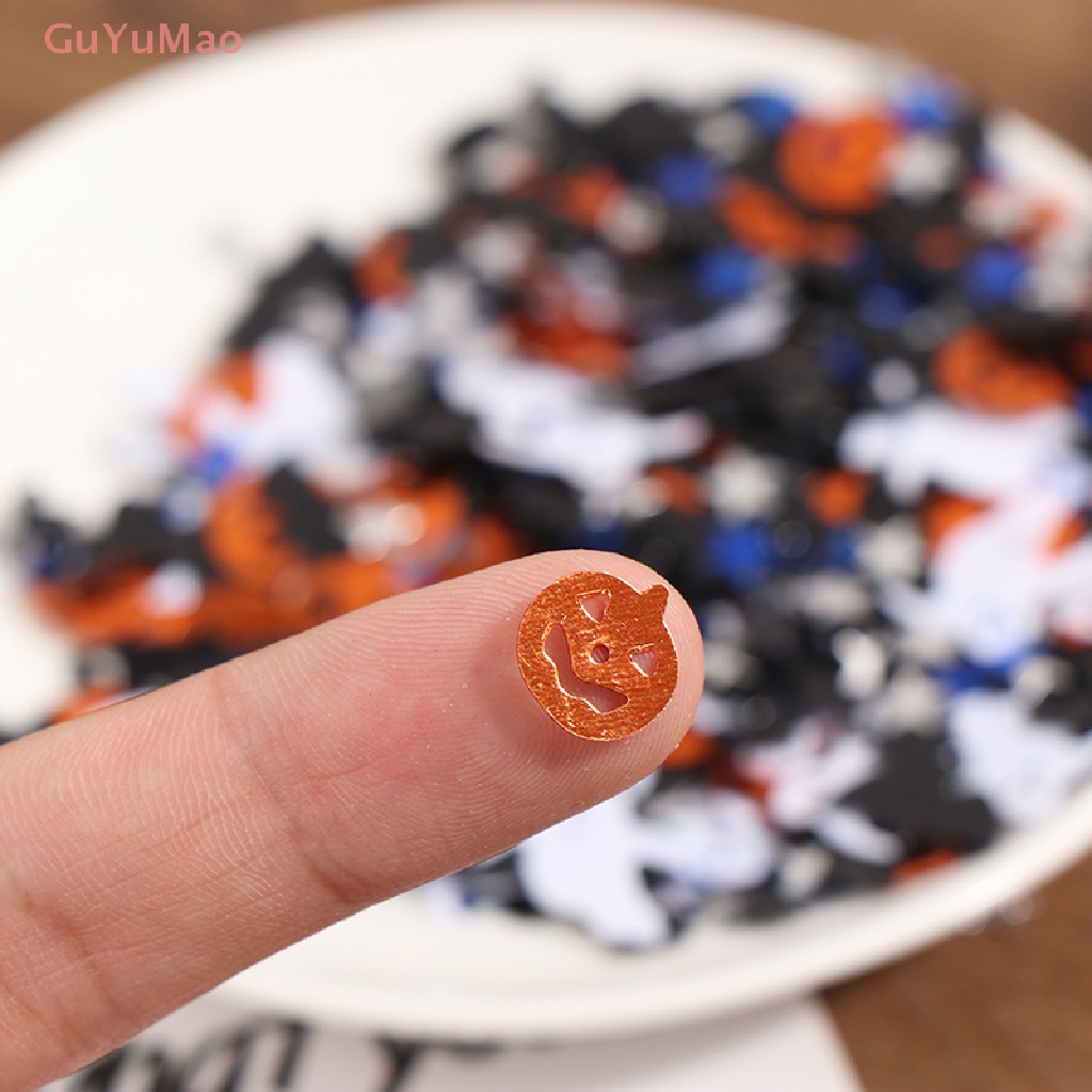 Túi 15g Hoa Giấy Hình Bí Ngô Dơi Trang Trí Halloween