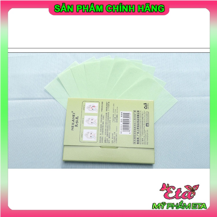 Giấy thấm dầu LAMEILA ngăn ngừa mụn màu xanh lá | BigBuy360 - bigbuy360.vn