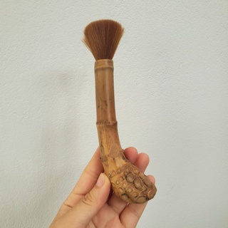 Gáo trúc múc nước pha trà cán dài