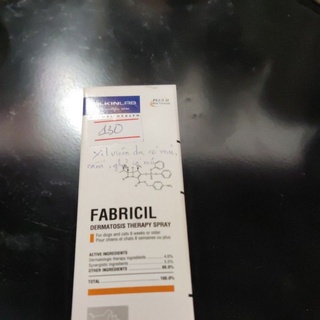FABRICIL - FURGIKUR- MITECYN- DUNG DỊCH XỊT HỖ TRỢ VIÊM DA, GHẺ CÓ MỦ, VẢY GÀU CHÓ MÈO