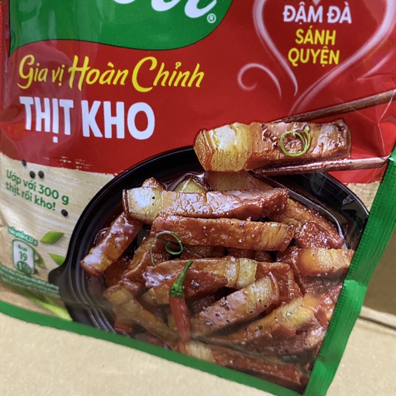 [26g][Thịt Kho] Túi Gia Vị Hoàn Chỉnh Knorr