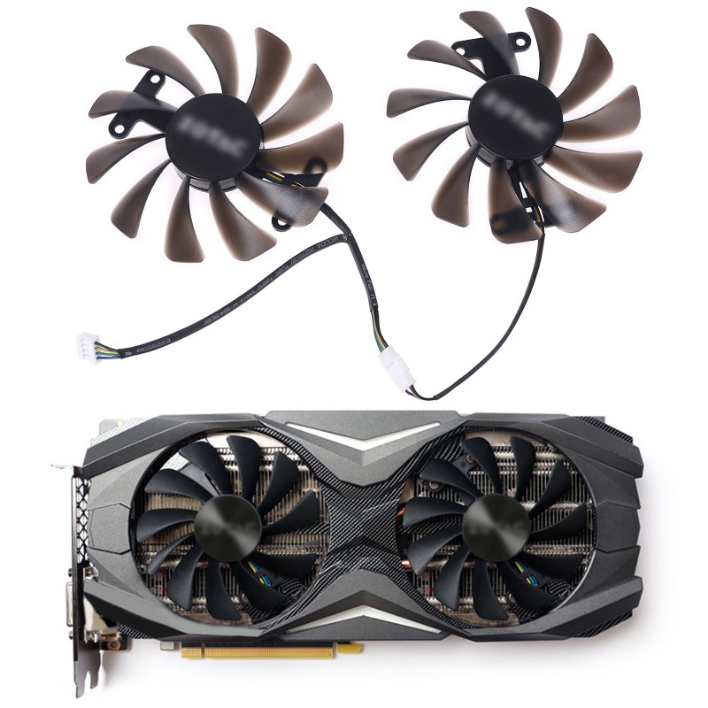 ZOTAC Quạt Tản Nhiệt 95mm Gfm10012H12Sb Gaa8S2U 4pin Cho Zamac Gtx 1070ti 1080ti