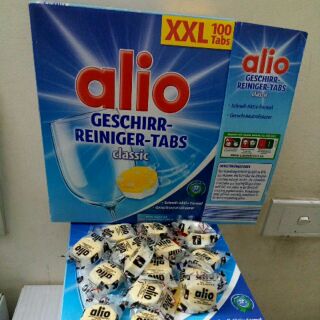 Hộp 100 Viên rửa ch én bát Alio classic Đức