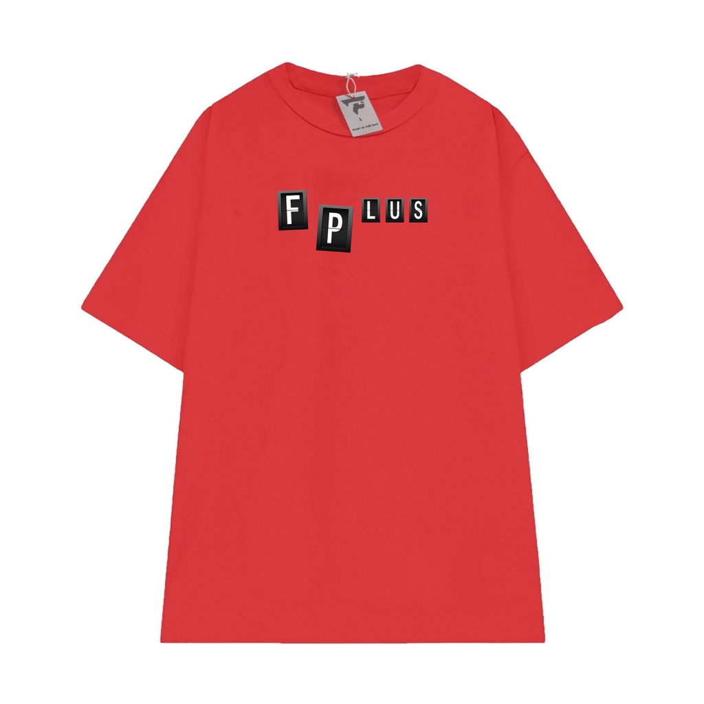 Áo thun unisex basic tee phông rộng thời trang FPLUS FP60