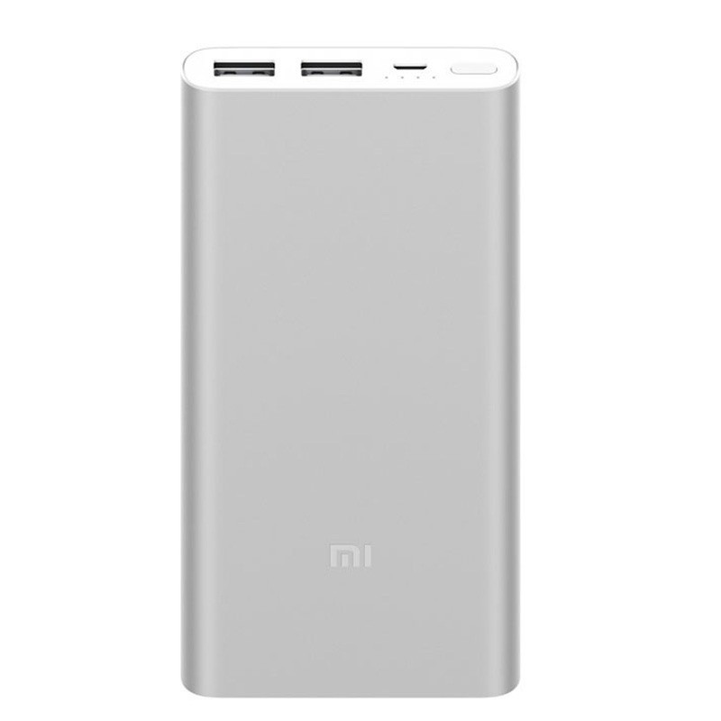 Sạc dự phòng Xiaomi Gen2s chính hãng - 2 cổng USB 10000 Mah