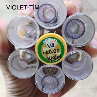 lens màu tím