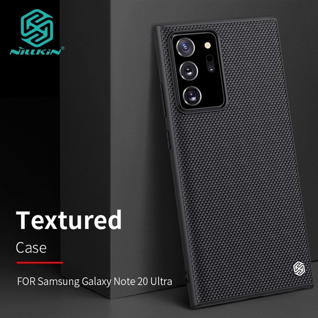 Ốp lưng Nillkin vải cho Samsung Galaxy Note 20 Ultra, 5G/ Note 10 plus Texture Nylon FIber Chính Hãng