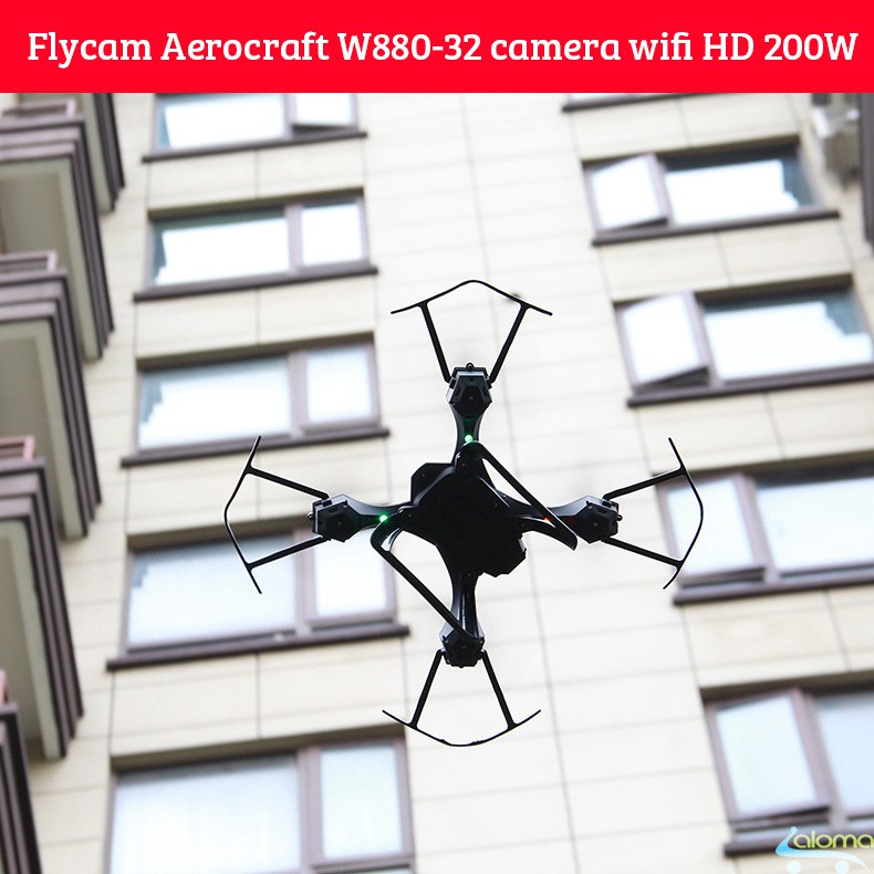 Flycam điều khiển từ xa Aerocraft W880-32 full HD 1080p Drone quay phim chụp ảnh | BigBuy360 - bigbuy360.vn