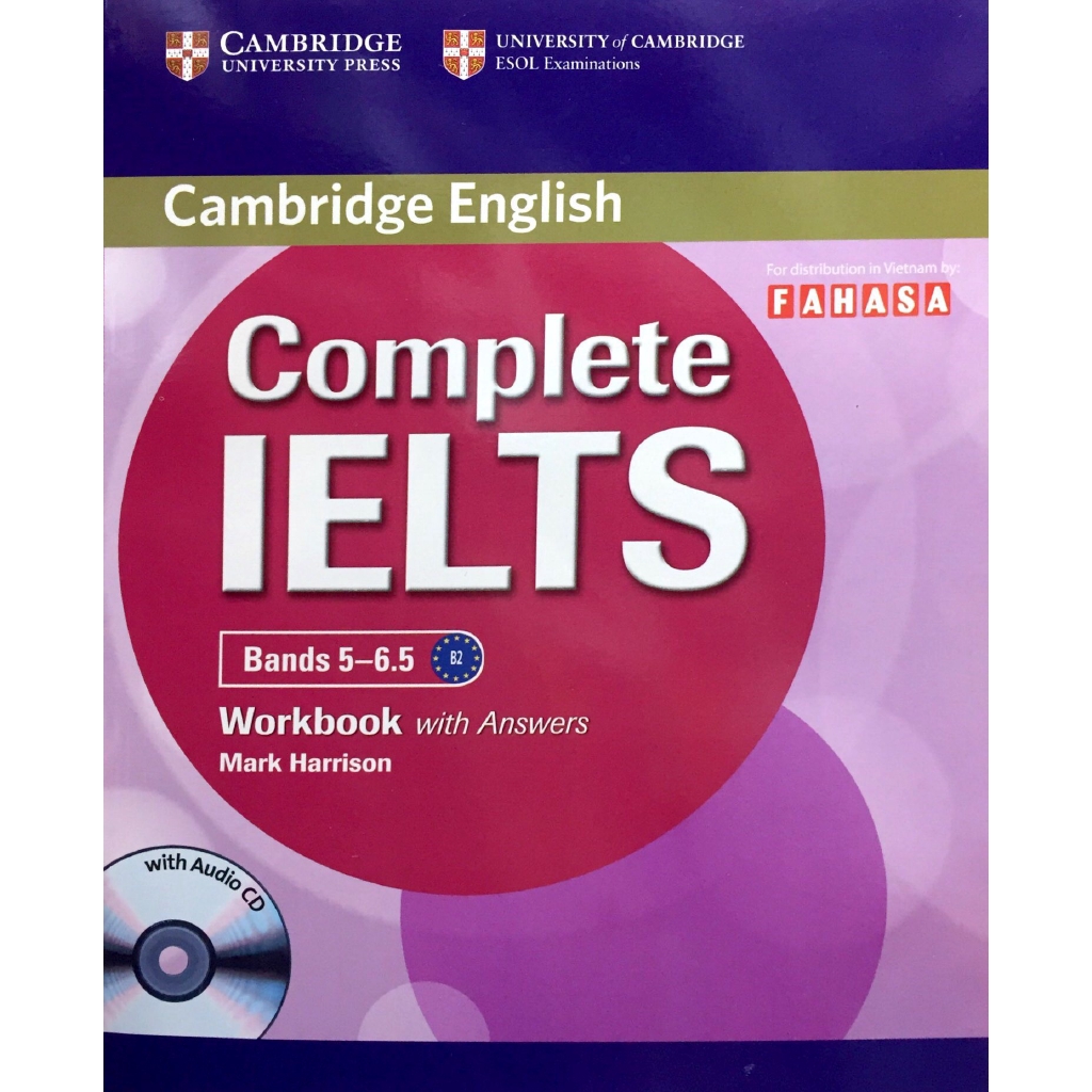 Sách - Complete IELTS B2 Workbook with answer & Audio CD