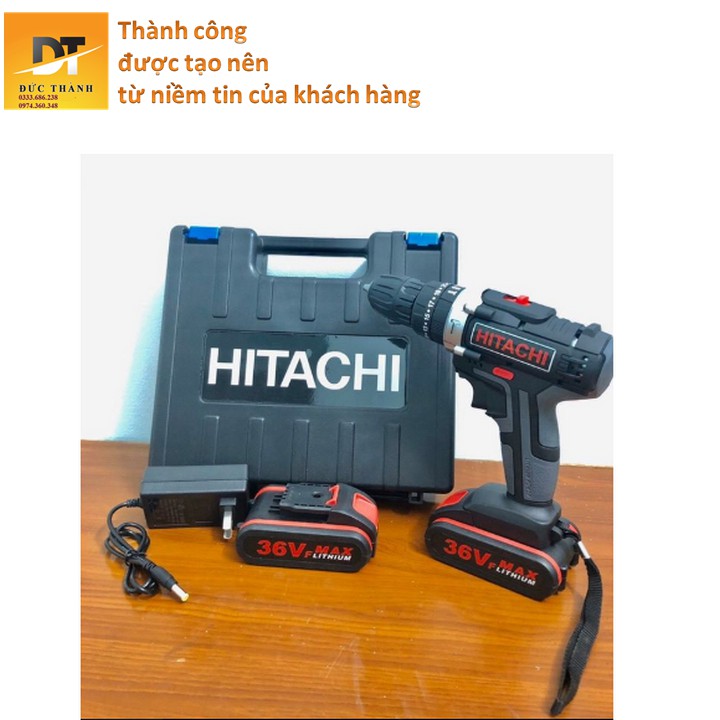 Điện máy Minh Đức - Tổng kho bán buôn bán lẻ Máy khoan pin HITACHI 36v - Chính hãng Cảm ơn quý khách hàng đã mua sản phẩ
