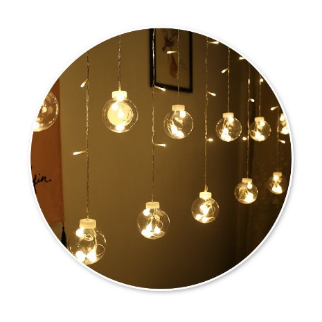 đèn thả treo lung linh 12 bóng tròn