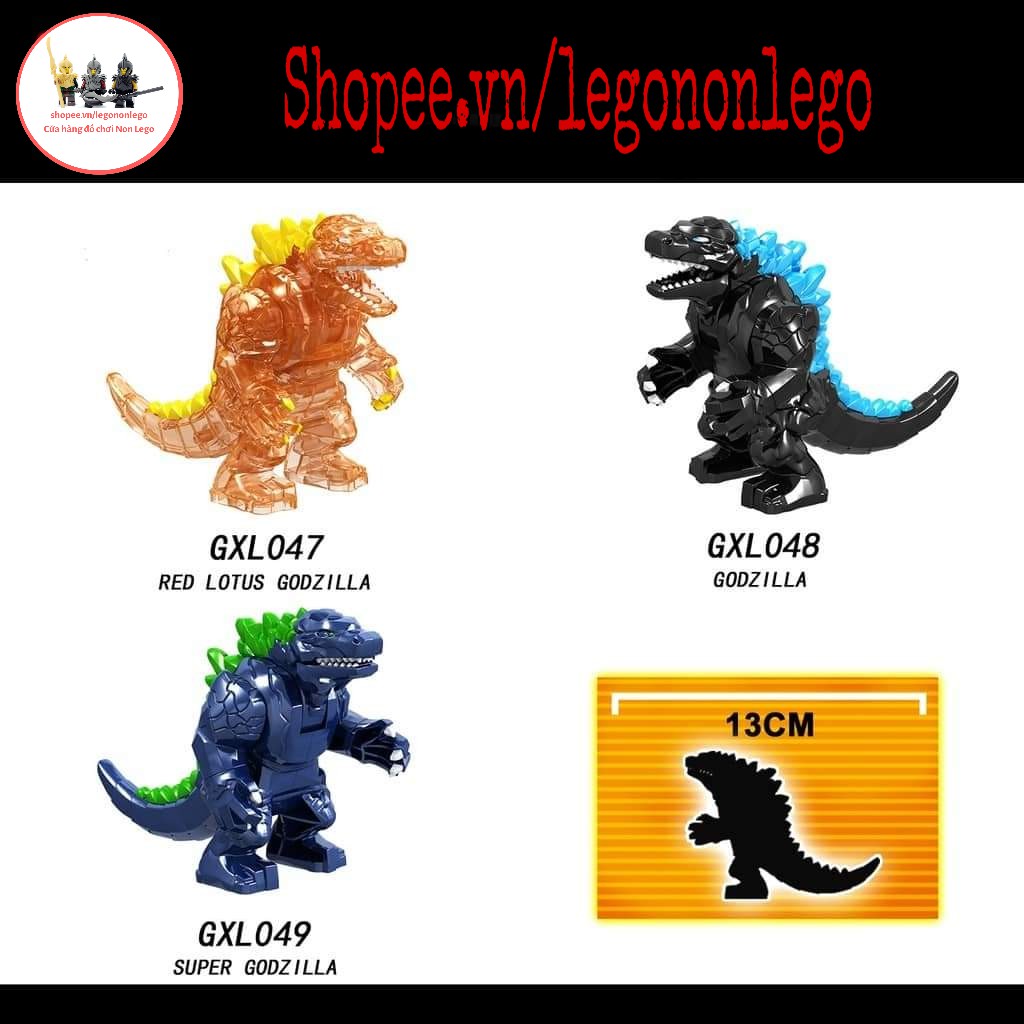 Mô hình Figure Lego Bigfig siêu quái thú GODZILLA