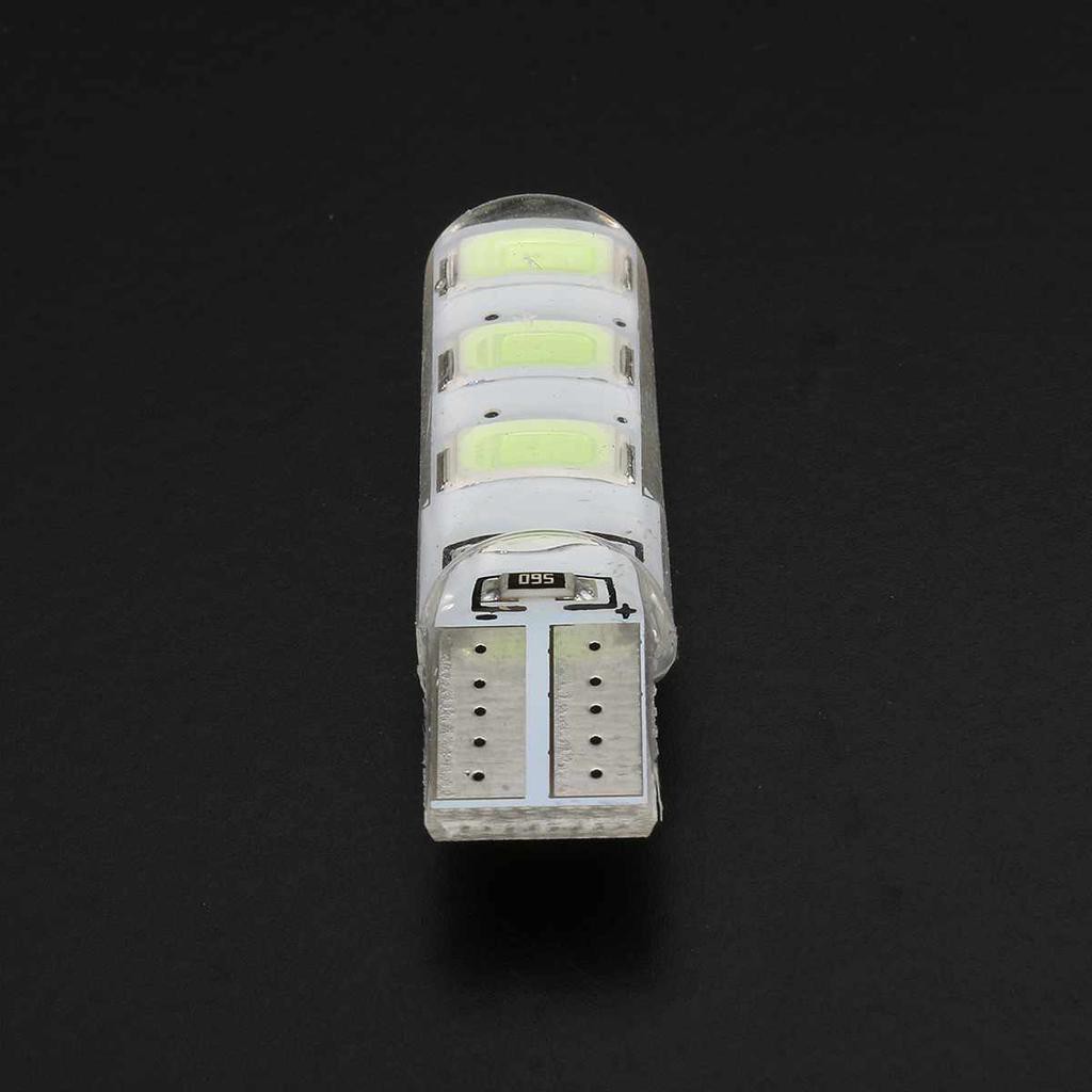 Đèn Led Chân T10 - 6 SMD 5730 Lắp Đèn Nội Thất, Xi Nhan O Tô, Demi Xe Máy Nguồn Điện DC 12V