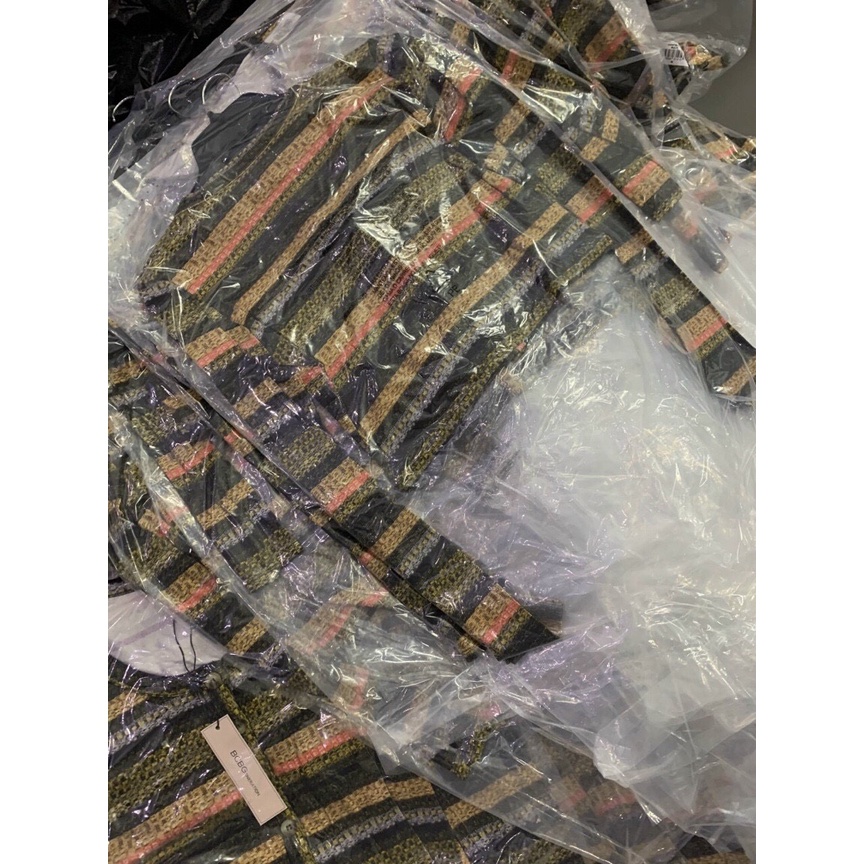 Áo thun BCBG kẻ dài tay