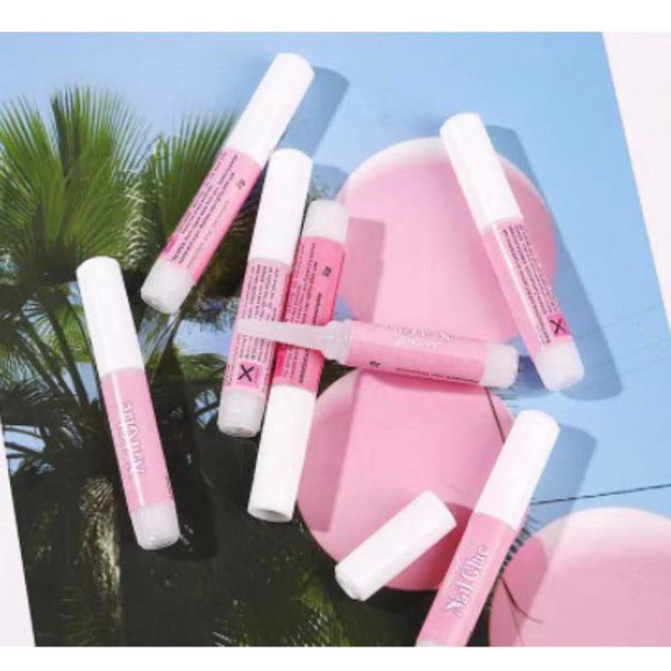 Bìa Nailbox tặng kèm túi kính,Tay Giả, Thẻ Nail Box - Size 9x11cm - Giấy C300 - Cán màng mờ - Màu Nâu Sang Trọng