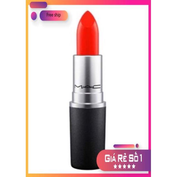 [CHÍNH HÃNG SIÊU CẤP ] (chuẩn auth) (chuẩn auth) Son Mac Màu Lady Danger - Đỏ Cam chính hãng FREESHIP