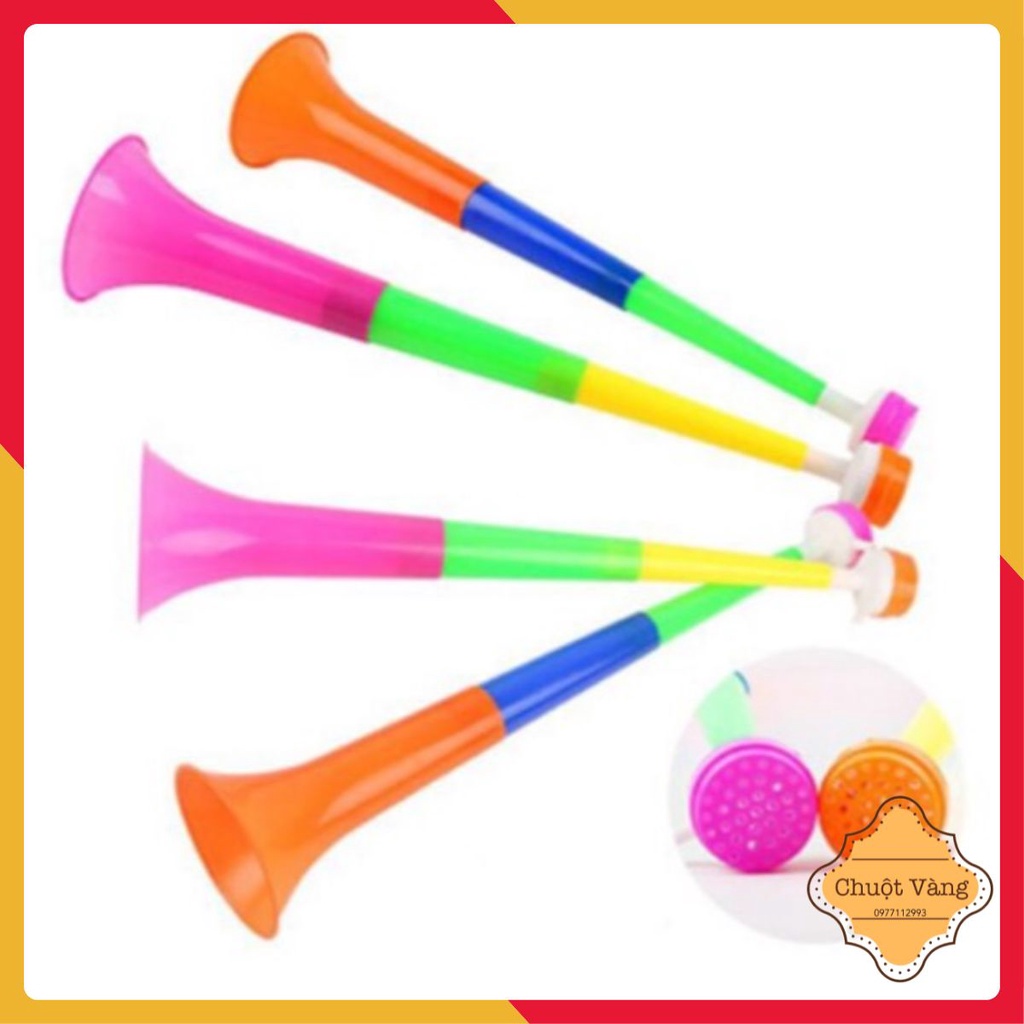 Kèn còi cổ vũ bóng đá dài 60cm âm thanh to, vang dội