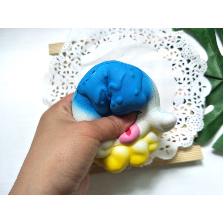Squishy Lớn JUMBO Hình bạch tuộc phối màu Đồ Chơi Xốp Giảm Stress Hình mềm mịn dễ Thương đàn hồi Cho Bé
