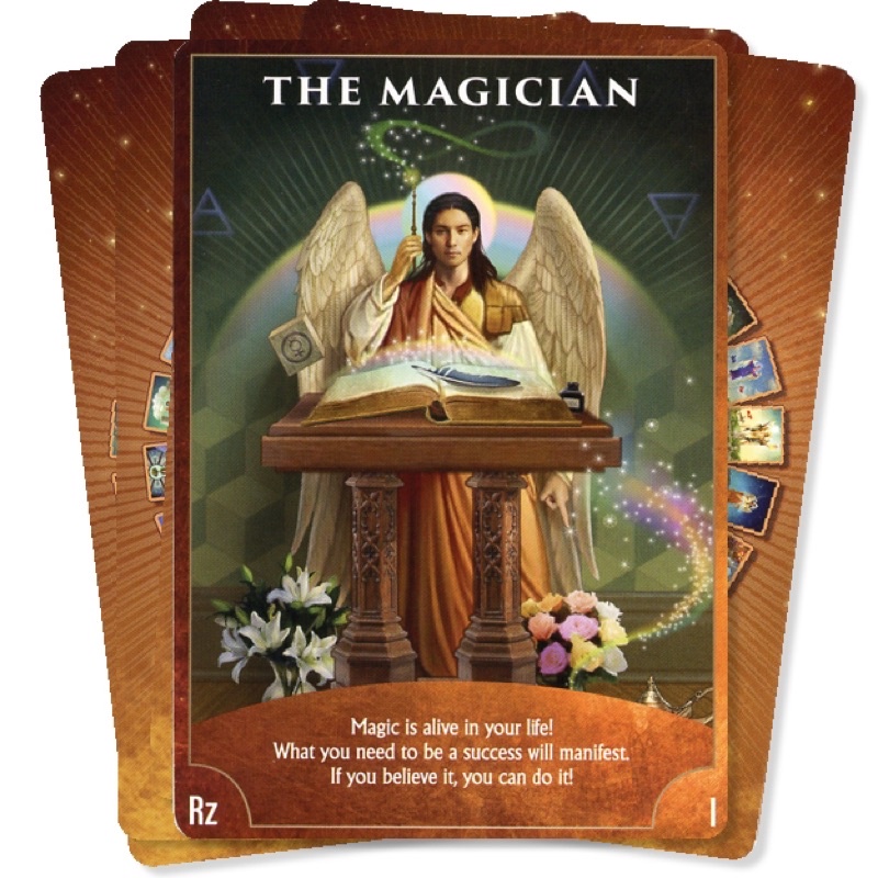 Bộ bài thông điệp tiên tri từ các thiên thần Angel Wisdom Tarot  - Order trực tiếp Hay House US