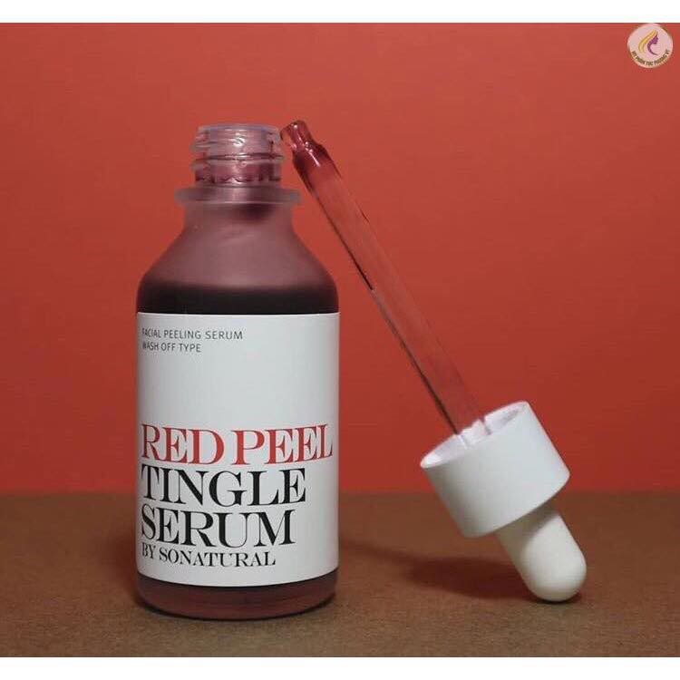RED PEEL TINGE SERUM SONATURAL - Serum Peel Da Sinh Học Thế Hệ Mới