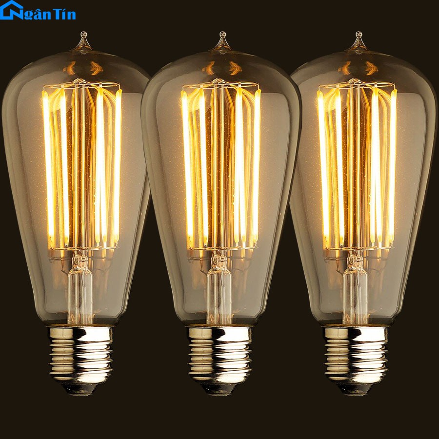 Bộ bóng đèn Led trang trí nhà quán cà phê  LED Edison 4W 220V E27 B250 Ngân Tin | BigBuy360 - bigbuy360.vn