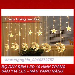BỘ DÂY ĐÈN LED 6 HÌNH TRĂNG SAO 138 LED DÀI 3 MÉT